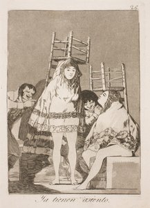 Enfin en place - Francisco de Goya