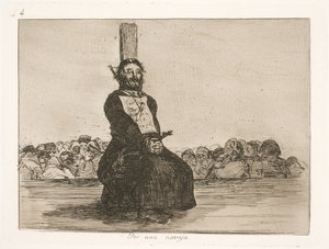 Pour un couteau (34) - Francisco de Goya
