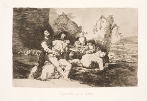 Il le soigne et passe au suivant (20) - Francisco de Goya