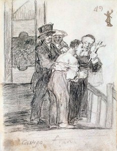 Peine française, entre 1824 et 1828