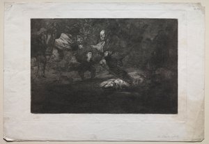 Dieu les crée et ils se rejoignent - Francisco de Goya