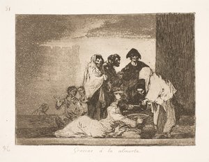 Dieu Merci pour la Bouillie de Millet (51) - Francisco de Goya
