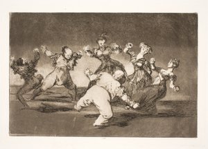 Si Marion veut danser, elle doit en assumer les conséquences - Francisco de Goya