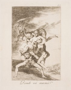 Où va maman ? - Francisco de Goya