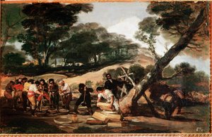 Usine illégale de poudre à canon - Francisco de Goya