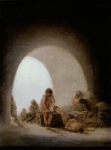 Intérieur de la prison, 1793-94 - Francisco de Goya