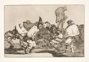 La folie du carnaval (Amuse-toi, carnaval, car demain il y aura des cendres) - Francisco de Goya