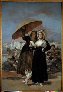 La lettre ou les jeunes - Francisco de Goya