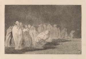 Les hommes en sacs - Francisco de Goya