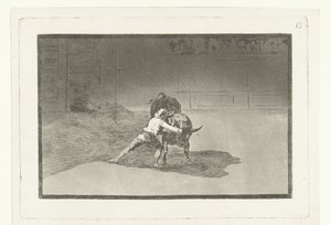 Martincho en combat avec un taureau - Francisco de Goya