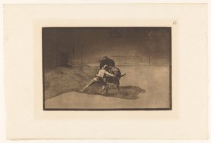 Martincho en combat avec un taureau - Francisco de Goya