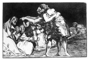 Cauchemar matrimonial - Francisco de Goya