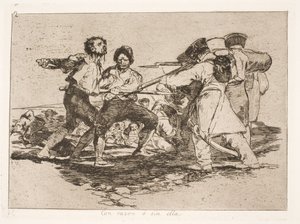 Avec ou sans fond (2) - Francisco de Goya