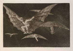 Modo de volar - Francisco de Goya