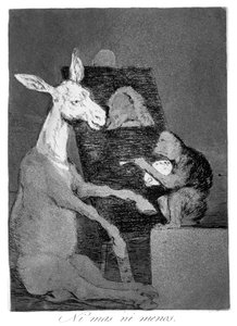 Ni plus ni moins, 1799 - Francisco de Goya