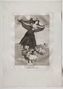 Ochenta Caprichos: Volaverunt, 1793-1798 - Francisco de Goya