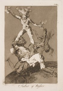 Haut et bas - Francisco de Goya