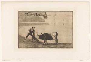 Pedro Romero tue un taureau - Francisco de Goya