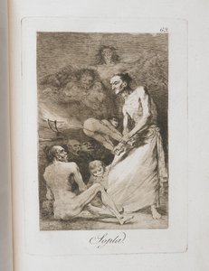 Planche de Los Caprichos, 1797-1798