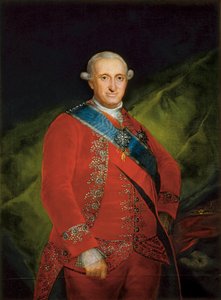 Portrait de Charles IV de Bourbon, vers 1789 - Francisco de Goya