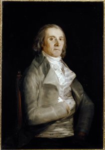 Portrait de Don Andres del Peral (actif 1770-1820) peintre décorateur - Francisco de Goya