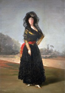 Portrait de María Cayetana de Silva, 13ème duchesse d