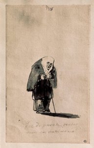 Quel non-sens, penser encore au mariage, vers 1819-23 - Francisco de Goya