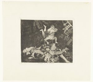 Ravages de la guerre (Estragos de la guerra, Los Desastres de la Guerra) - Francisco de Goya