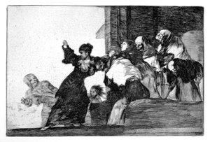 Énigme des pauvres, 1819-1823 - Francisco de Goya
