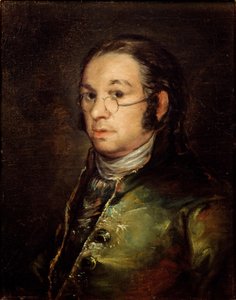 Autoportrait avec lunettes - Francisco de Goya