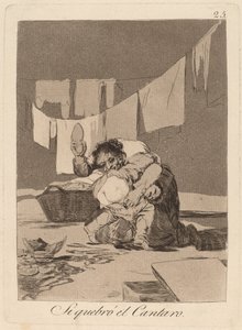Si quebro el cantaro - Francisco de Goya