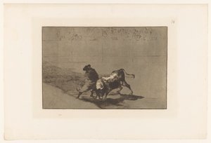 Toreador dans une arène - Francisco de Goya