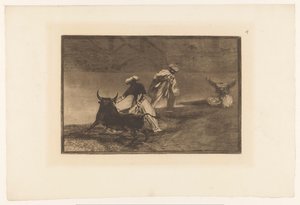Toreros dans une arène (La Tauromaquia) - Francisco de Goya