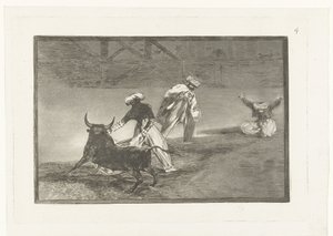 Toreros dans une arène - Francisco de Goya