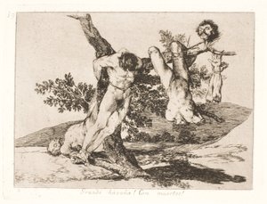 Grande bravoure! face aux morts! (39) - Francisco de Goya