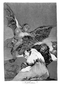 Avalez-le, chien - Francisco de Goya