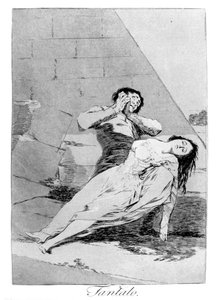 Tantalas, 1799 - Francisco de Goya