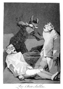 Les Chinchillas, 1799 - Francisco de Goya