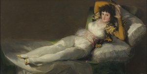 La Maja vêtue, vers 1800