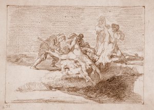 Les Désastres de la guerre : Charité - Francisco de Goya