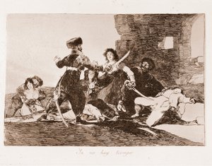 Les Désastres de la guerre : Il est déjà trop tard - Francisco de Goya