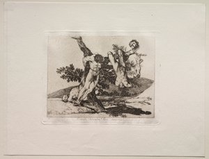 Les horreurs de la guerre : Un exploit héroïque ! Avec des morts ! - Francisco de Goya