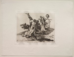 Les horreurs de la guerre : Un exploit héroïque ! Avec des morts - Francisco de Goya