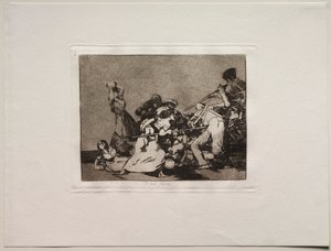 Les Horreurs de la Guerre : Et Ils Sont Comme des Bêtes Sauvages - Francisco de Goya