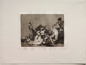 Les horreurs de la guerre : Et ils sont comme des bêtes sauvages - Francisco de Goya