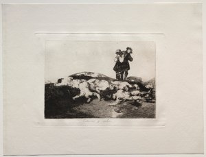 Les Horreurs de la Guerre : Enterrez-les et Taisez-vous - Francisco de Goya