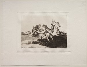 Les horreurs de la guerre : Charité - Francisco de Goya