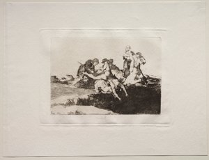 Les horreurs de la guerre : Charité - Francisco de Goya