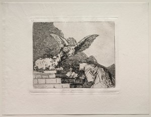 Les horreurs de la guerre : Pantomime féline - Francisco de Goya
