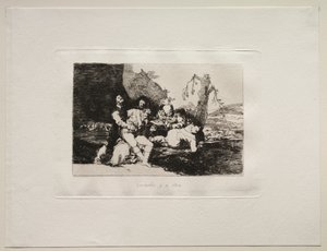 Les horreurs de la guerre : Les soigner et passer au suivant - Francisco de Goya
